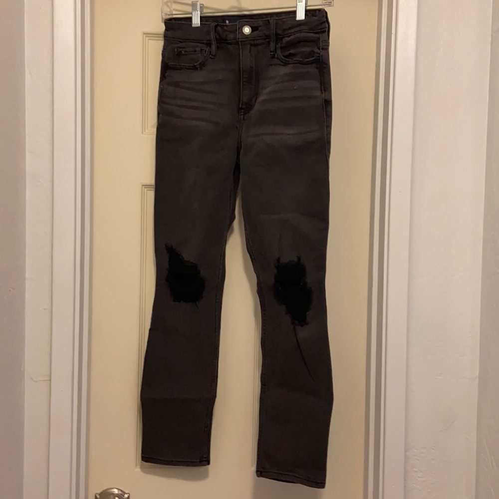 Hollister Black Hi Rise Skinny Jeans